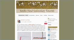 Desktop Screenshot of embroidery.rocksea.org